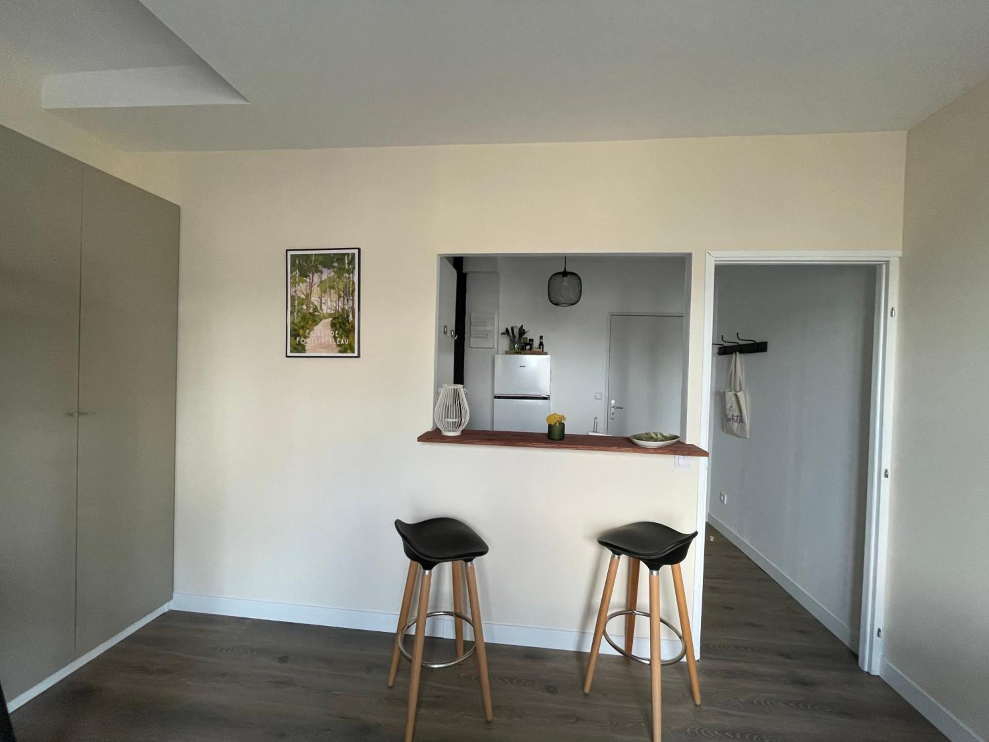 Studio 4 Emplacement Ideal Entre Chateau Et Centre Fontainebleau Exterior foto